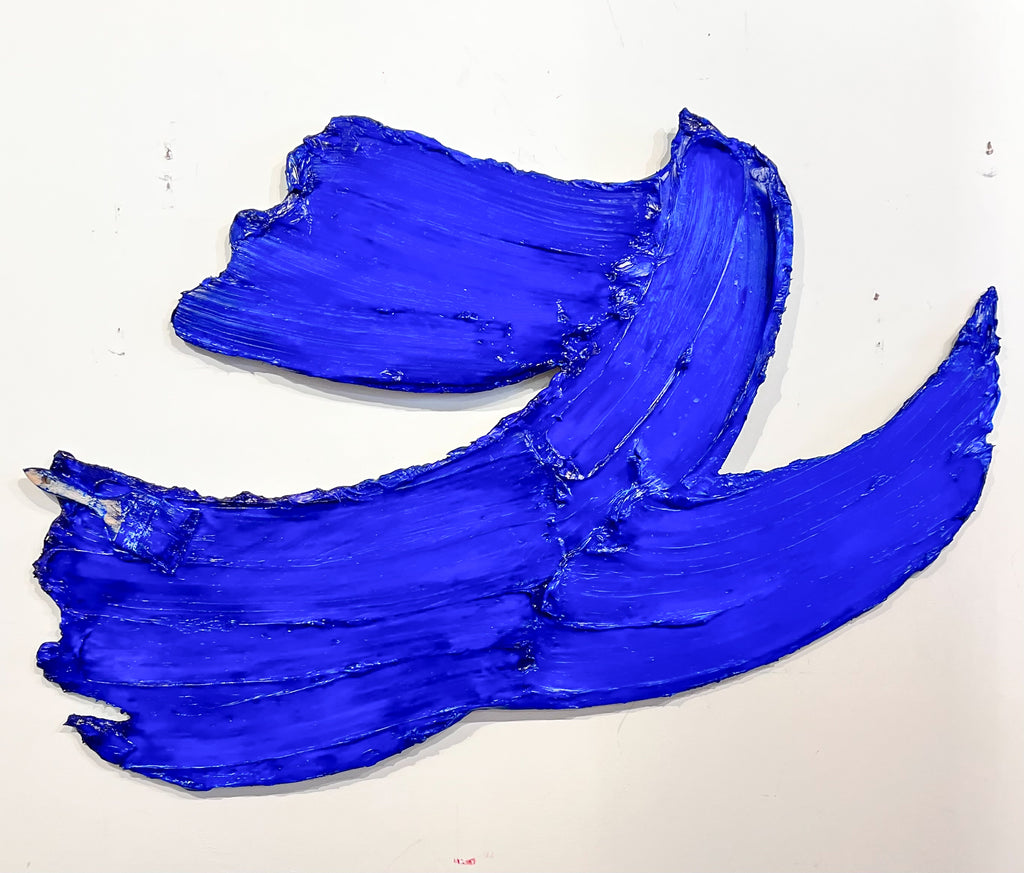 Blue Paint Stroke – Hulis Mavruk