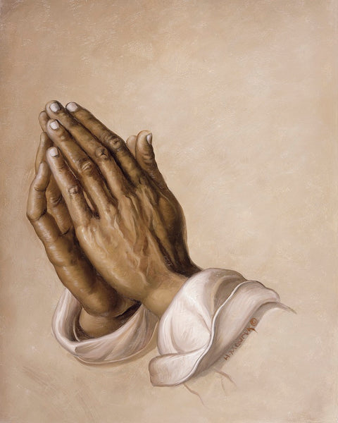 Praying Hands Print on Paper – Hulis Mavruk